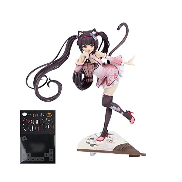 KAMFX Chiffre danime Nekopara Chocola Chinese Dress Edition 1/6 Figurine Personnage danime Modèle Poupée/Jouet Statuette en