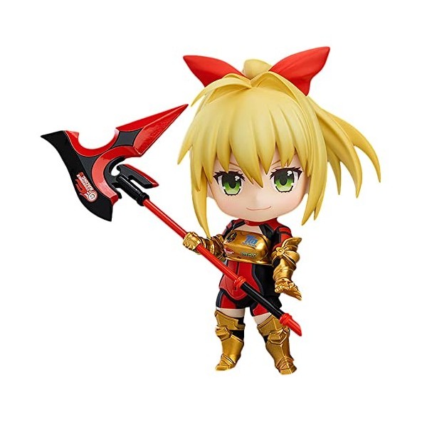 Poupée Nero Claudius Q Version 丨 Forme dynamique, conception de joint mobile 丨 Matériau PVC, peinture de haute qualité 丨 Déco