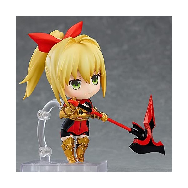 Poupée Nero Claudius Q Version 丨 Forme dynamique, conception de joint mobile 丨 Matériau PVC, peinture de haute qualité 丨 Déco