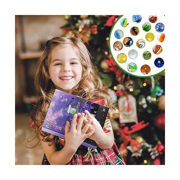 Calendrier De L'Avent Parfumé 2025 – 24 Jours De Fragrances – Format Voyage 10 Ml – Pour Femmes Et Hommes – Coffret Cadeau