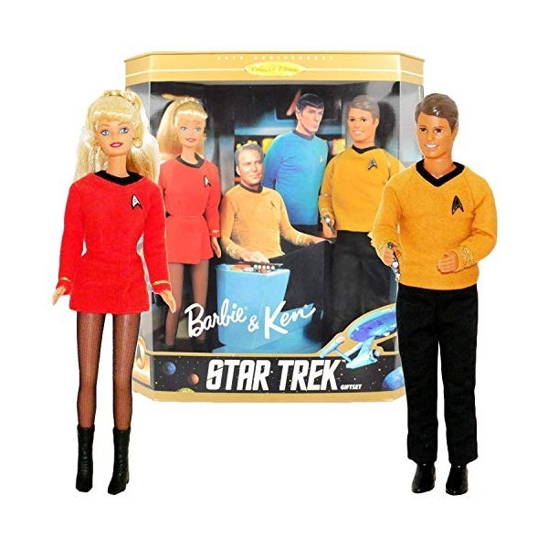 Barbie Collectibles, Barbie et Ken Star Trek Coffret Cadeau