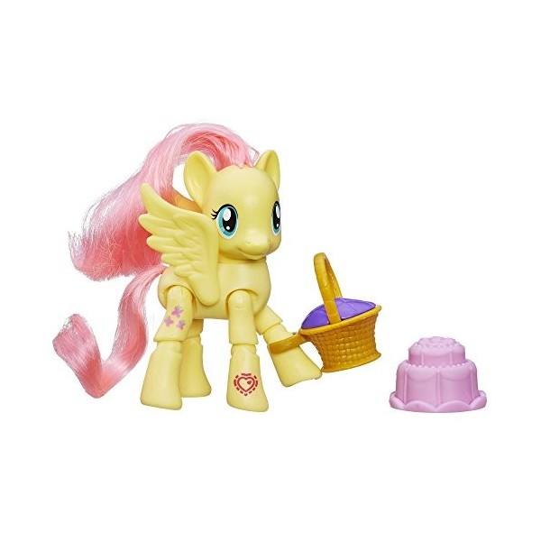 My Little Pony – Explore Equestria – Fluttershy Pique-Nique – Figurine Articulée & Accessoires