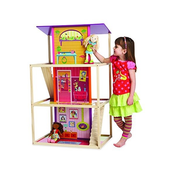 Manhattan Toy - 131820 - Poupée - Groovy Girls - Maison de Hip Happenin’