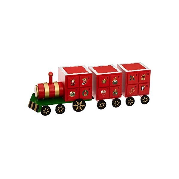 FEERIC CHRISTMAS - Calendrier de lavent Petit Train en Bois