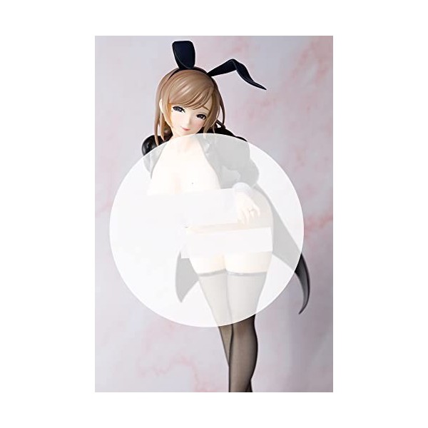 IMMANANT Anime Figure Girl Statue Ecchi Figure Mama Bunny Yuuko-san 1/4 Jouet Amovible Vêtements Mignon Poupée Décor Modèle A