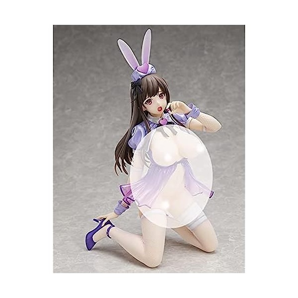 NEWLIA Figurine Ecchi Figurine danime -Yurina Nasu - 1/4 Anime à Collectionner/Personnage modèle PVC Statue poupée modèle dé