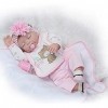 Reborn Baby Doll High Vinyl 22 Pouces 50-55 Cm Bouche Magnétique Enfants Ami Réaliste Étanche Garçon Fille Jouet avec Tenue p