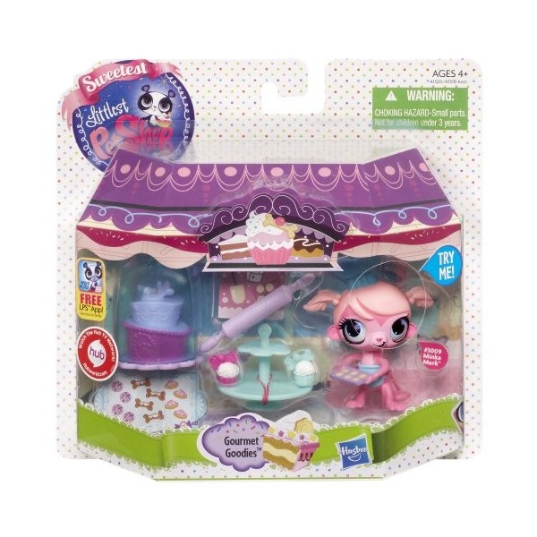 Littlest Pet Shop Sweetest Gourmet Goodies Set by Littlest Pet Shop English Manual 