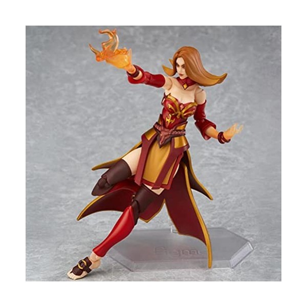 YLJXXY Dota 2 Figurine daction poupée Lina modèle décoration PVC boîte en boîte Statue 13 cm Figurine Anime