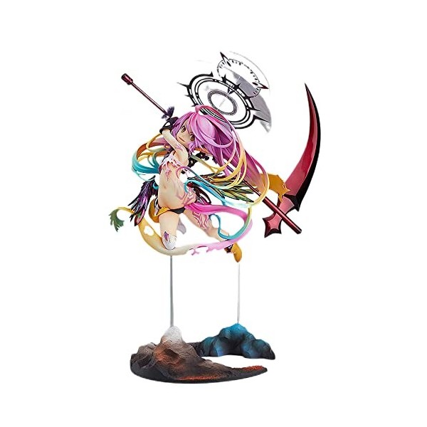 NATSYSTEMS Chiffre danime No Game No Life Zero -Jibril- Great War Ver. Figurine complète 1/8 Jolie poupée Modèle Décor Perso