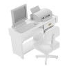 TOYANDONA 5 Ensembles Accessoires De Scène De Bureau Mini Fournitures De Bureau Mini Meubles Meubles De Maison De Poupée Pend