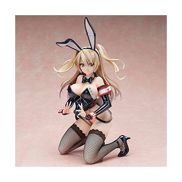 BOANUT Figurine Ecchi Figurine Anime Satonaka Nonoka Bunny Ver. Vêtements amovibles seins mous gros seins fille chaude filets