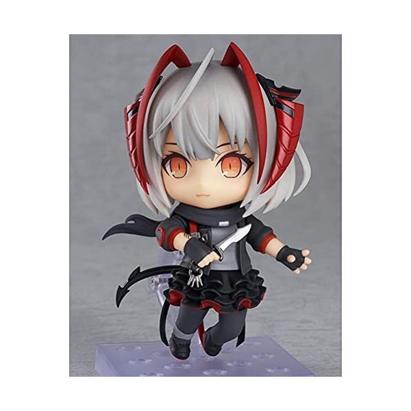 YLJXXY Arknights Figurine, 3,9 Pouces W Modèle de caractères, Multiples Accessoires incluses Peut déplacer Une poupée Nendoro