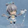 EASSL Figurine Luo Tianyi, 3,9 pouces, en PVC, avec des cheveux gris, des yeux verts, des ornements de cheveux en jaspe, une 