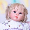 60CM Reborn Baby Dolls Toddler Lifelike Newborn Doll Handmade Soft Silicone Cute Blue Eyes Princess Girl Doll Anniversaire Jo