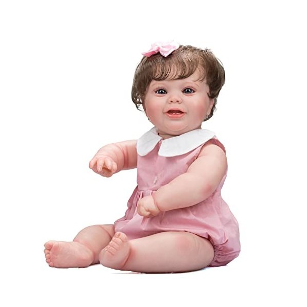 Nouveau 50 CM Corps en Silicone Doux Reborn bébé poupée réaliste Doux au Toucher étanche Jouet de Bain poupée Cadeau pour Les