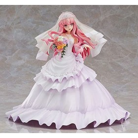 QDLONG Le familier de Zero Luise Robe de mariée à léchelle 1:7 Ver. Mignon Loli Sexy Girls Anime Figure/Poupée/Statue/Modèle