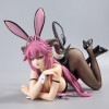 IMMANANT Statue de Fille de Figure danime Asmodée - 1/4 - Bunny Ver. Figurine Ecchi Poitrine Dure/Molle Jouet/poupée/Cadeau 