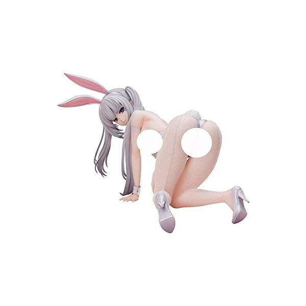 FABRIOUS Figurine Ecchi Chiffre danime Date A Bullet - Reine Blanche - 1/4 - Bunny Ver. gros seins poupée/jouet Modèle de pe