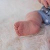 Nouveau 50CM Full Body Silicone Reborn Baby Boy Doll Toddler 100% Poupée Peinte à la Main avec Genesis Paint