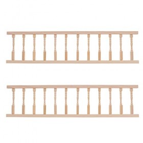 Veemoon 10 Pièces Maison De Poupée Clôture Miniature De Jardin De Fées Escalier Miniature Petit Jouet De Main Courante Maison