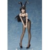 ZORKLIN Sakurajima Mai Bunny Girl 1/4 Figurine complète / Figurine ECCHI / Figurine danime / Statue danime / Modèle de coll