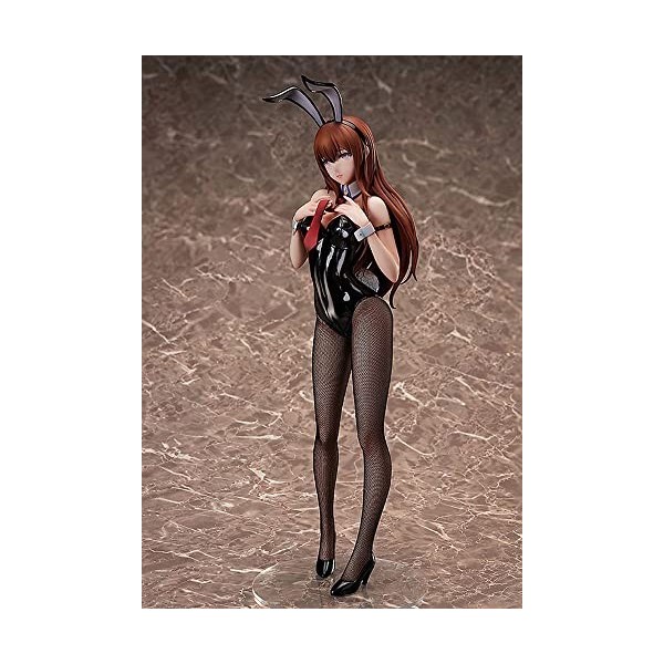 ZORKLIN Kurisu Makise Bunny Ver. 1/4 Figurine complète/modèle de Personnage Peint/Figurine danime/modèle de Jouet/PVC/Anime 