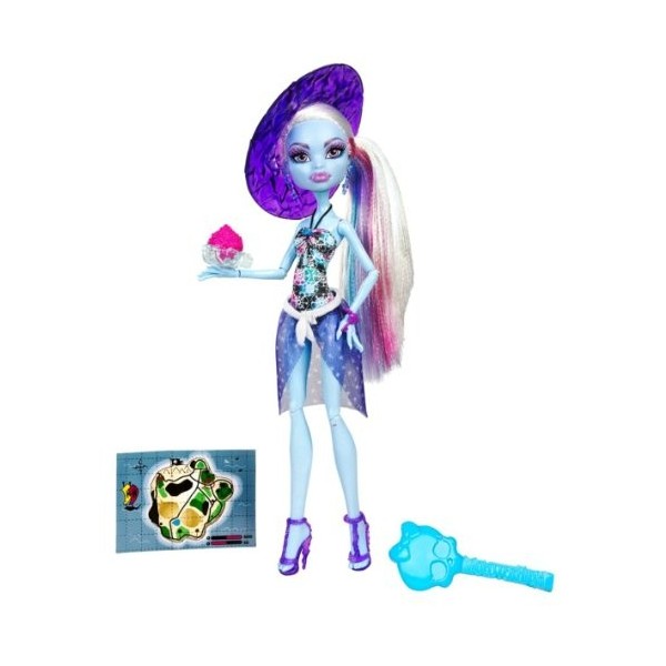 Monster High - BCH97 - Poupée - Tenue Plage - Abbey