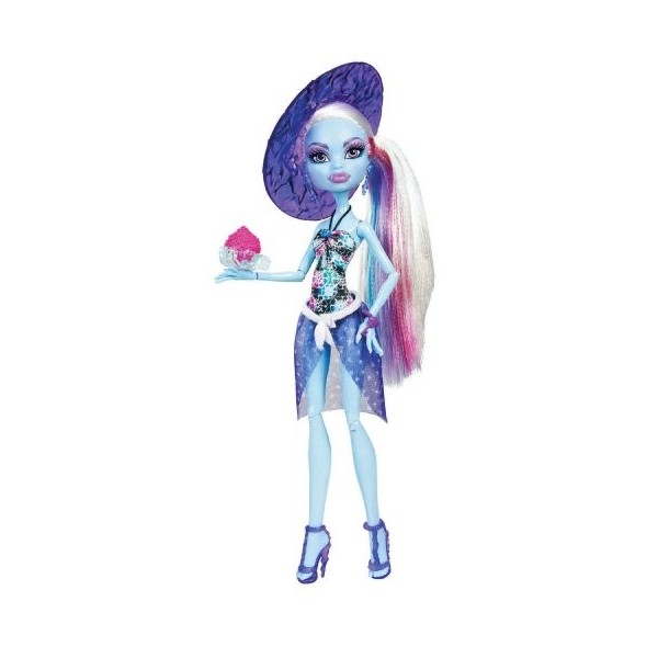 Monster High - BCH97 - Poupée - Tenue Plage - Abbey