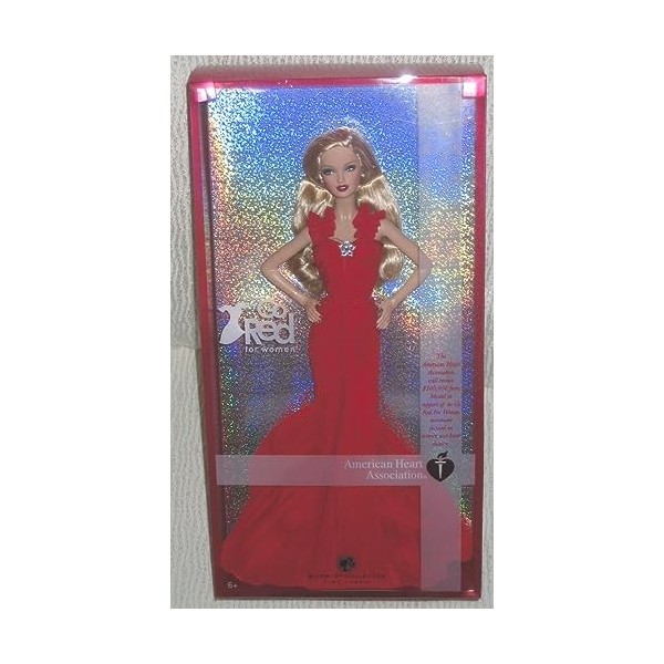 Barbie-Mattel - Poupée - Barbie Collection Rouge Passion