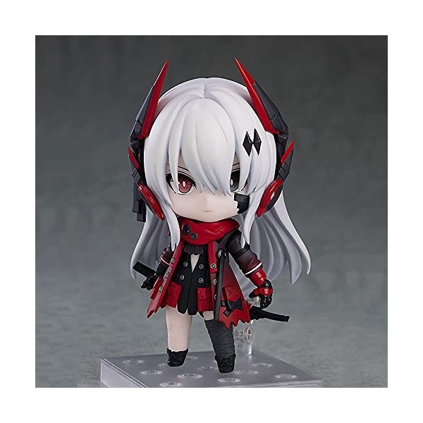 EASSL Poupée Mobile Nendoroid Lucia, du Gray Raven: PUNISHING, matériau en PVC de 3,9 Pouces, y Compris Une Base avec des Exp