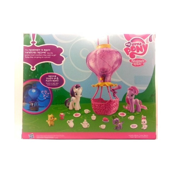 My Little Pony / Mon Petit Poney - A5300 - FRiENDSHiP iS MAGiC - Twinkling Balloon / Montgolfière Magique - Exclusive Playset