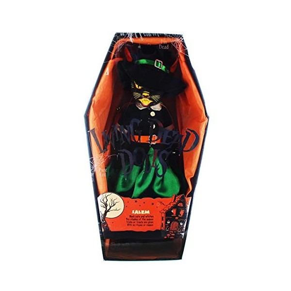 Living Dead Dolls Series 32: 10" Salem Black Cat Witch 