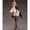 RIZWELLA Ecchi-Figure Mama Yuuko Bunny 1/4 VER. Doux vêtements détachables exposés Gros Seins Mature Femme Anime Figure Gros 