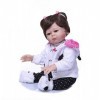 Reborn Baby Dolls Toddler 50 Cm 20" Réaliste Reborn Babies Full Silicone CHENYAO Filles Nouveau-né Réaliste Bébé Poupée Enfan