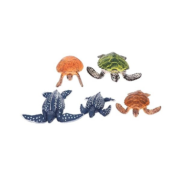 Toyvian 30 Pièces Modèle De Tortue Maquette Jouets De Locéan Jouets Déveil Miniatures Ornement Daquarium Modèles De Tortue