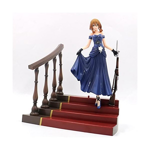 CDJ® Statue Anime 18cm Fille Reine PVC Figurine Anime Fille Figure modèle Jouet Collection poupée