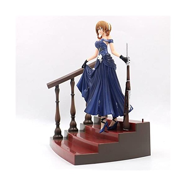 CDJ® Statue Anime 18cm Fille Reine PVC Figurine Anime Fille Figure modèle Jouet Collection poupée