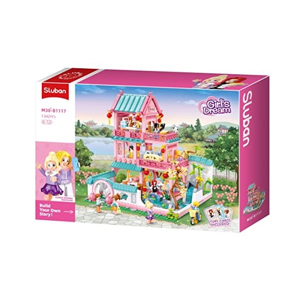 Sluban Villa Dreams Lot de 1210 pièces de Construction pour Fille