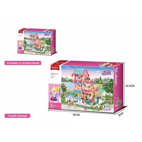 Sluban Villa Dreams Lot de 1210 pièces de Construction pour Fille
