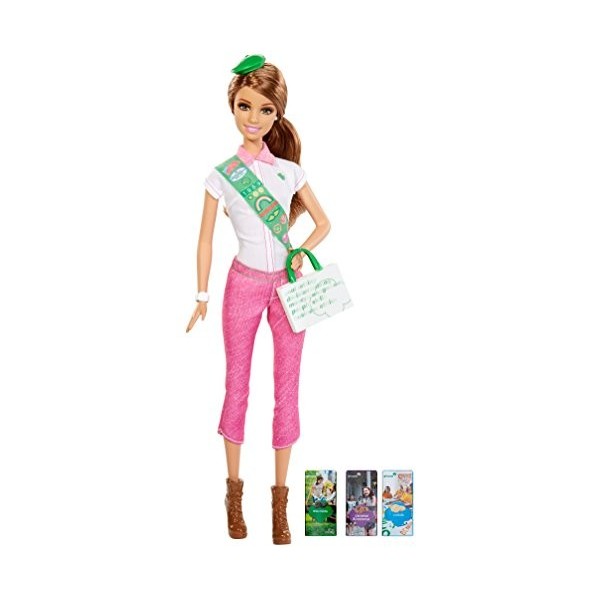 Mattel Barbie Loves Girl Scouts, Brunette Doll