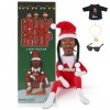 Snoop Dogg Snoop on a Stoop Poupée elfe de Noël avec accessoire spécial Snoops, petit jouet en peluche de 30,5 cm, comprend u