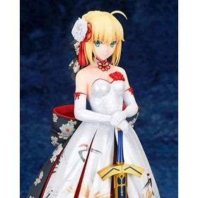 ZORKLIN Fate/Stay Night - Saber Kimono Dress Ver. 1/7 Figurine Complète/Vêtements Amovibles Figurine danime/modèle de Person