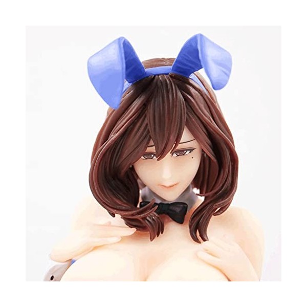 RIZWELLA Figurine Ecchi 1/4 Hiromi Suguri Bunny Ver. Vêtements détachables Anime Figure modèle Action Figure Mignon Dessin an