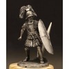 SDBRKYH Statue de Guerrier Romain Antique, médiéval Chevalier Sculpture Modèle métal Antique Craft Soldat Collection Poupée C