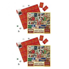 Calendrier de l2023, calendrier de lsurprise de 24 jours, calendrier de compte à rebours de Noël de 1 000 pièces, jouets po