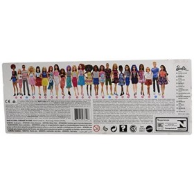 Barbie - DMF27 - Fashionistas 25 -Look Brocart Bleu