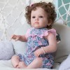 YIHANGG 24inch Poupée Reborn Toddler Fille 60cm Réaliste Poupée Reborn Baby Nouveau-né Peau 3D Princesse Enfants Anniversaire