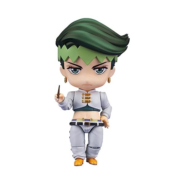 Poupée Kishibe Rohan Q Version 丨 Forme dynamique, conception de joint mobile 丨 Matériau PVC, peinture de haute qualité 丨 Déco