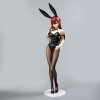 OOBEDU Figurine ECCHI - Erza Scarlet - Bunny Ver. - 1/4 - Figurines danime de poupée en PVC/Statue de Personnage danime/Col